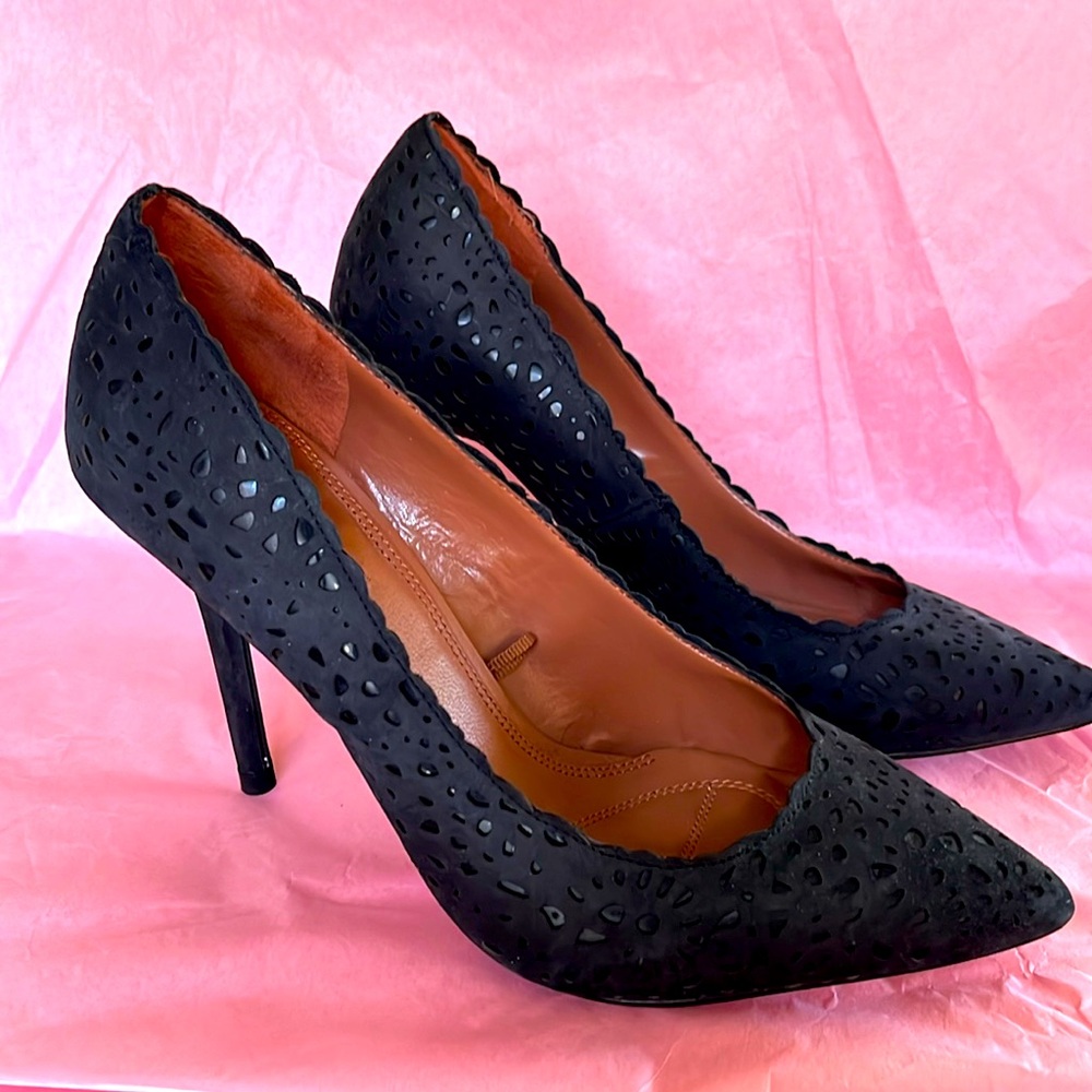 Zara Black Stilettos NWOT